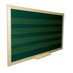 Pizarra Pautada Marco Madera