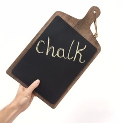 Pizarra tabla rústica