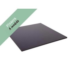 Pizarra negra 3mm sin marco a medida