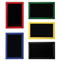 Pizarra Marco de colores superficie Verde / Negro
